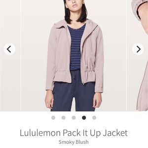 Lululemon Pack It Up Jacket